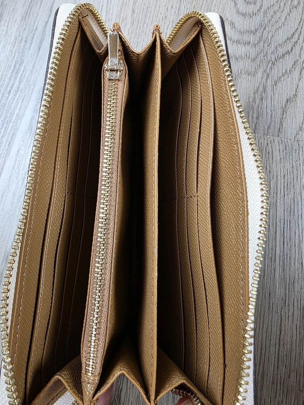 Coach Long Zip Around Wallet